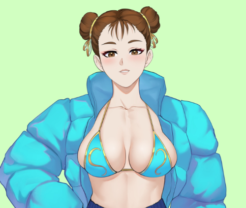Poofy Chun-Li