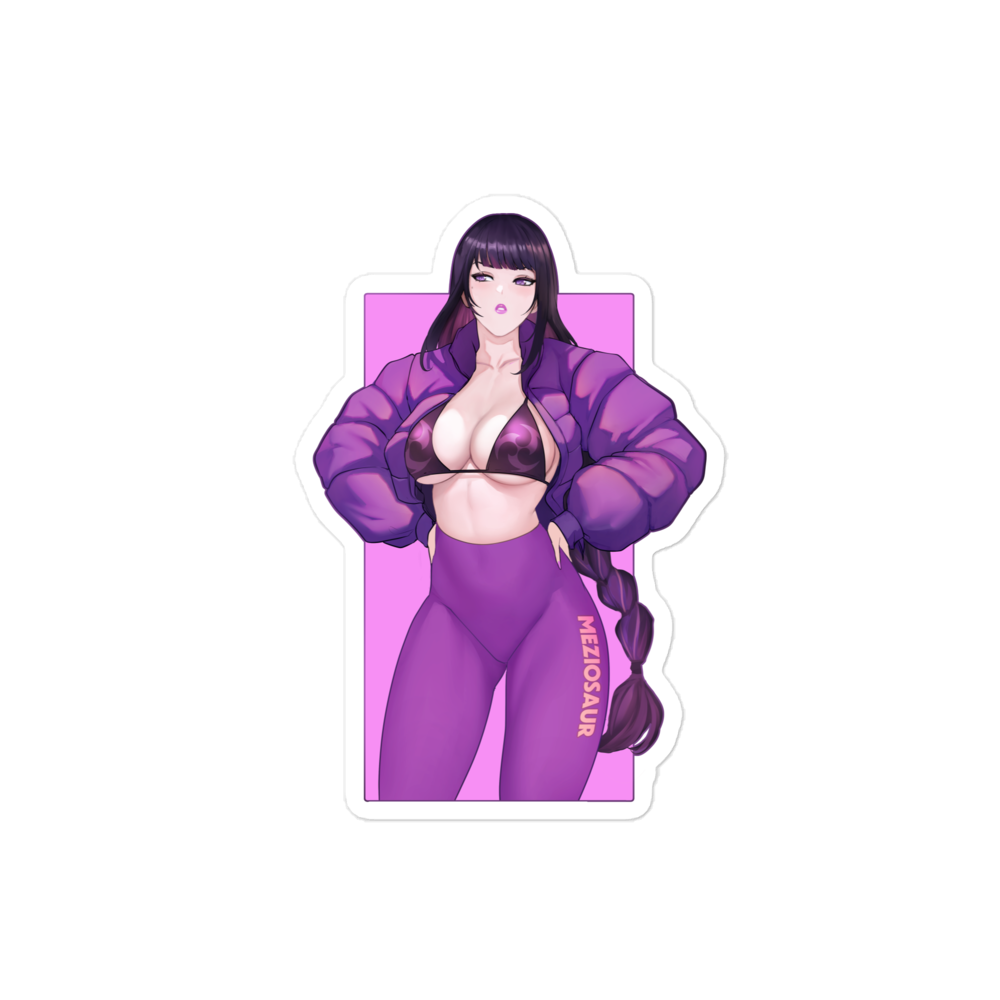 Poofy Raiden Sticker
