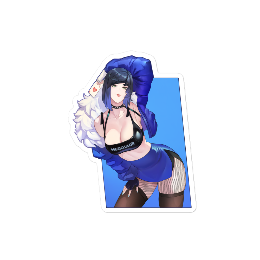 Poofy Yelan Sticker