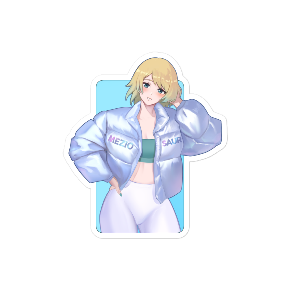 Poofy Fjorm Sticker