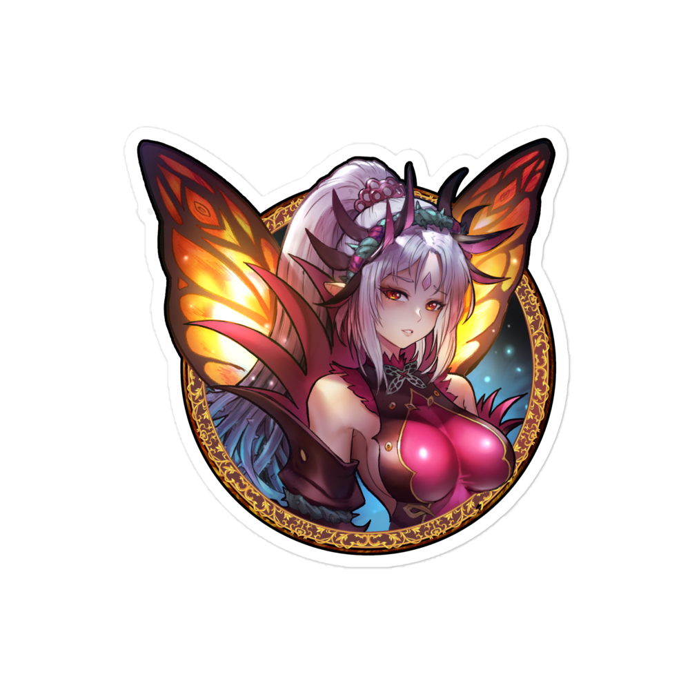Plumeria Sticker