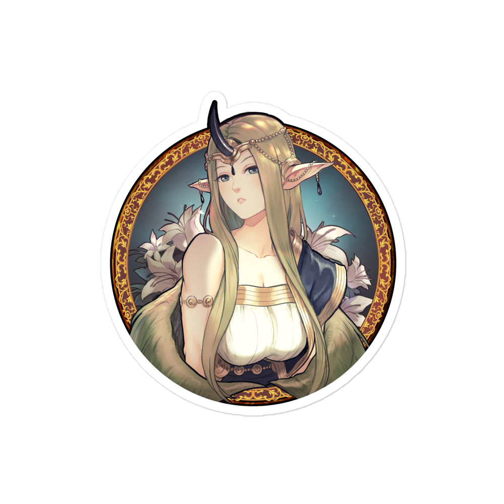 Mila Sticker