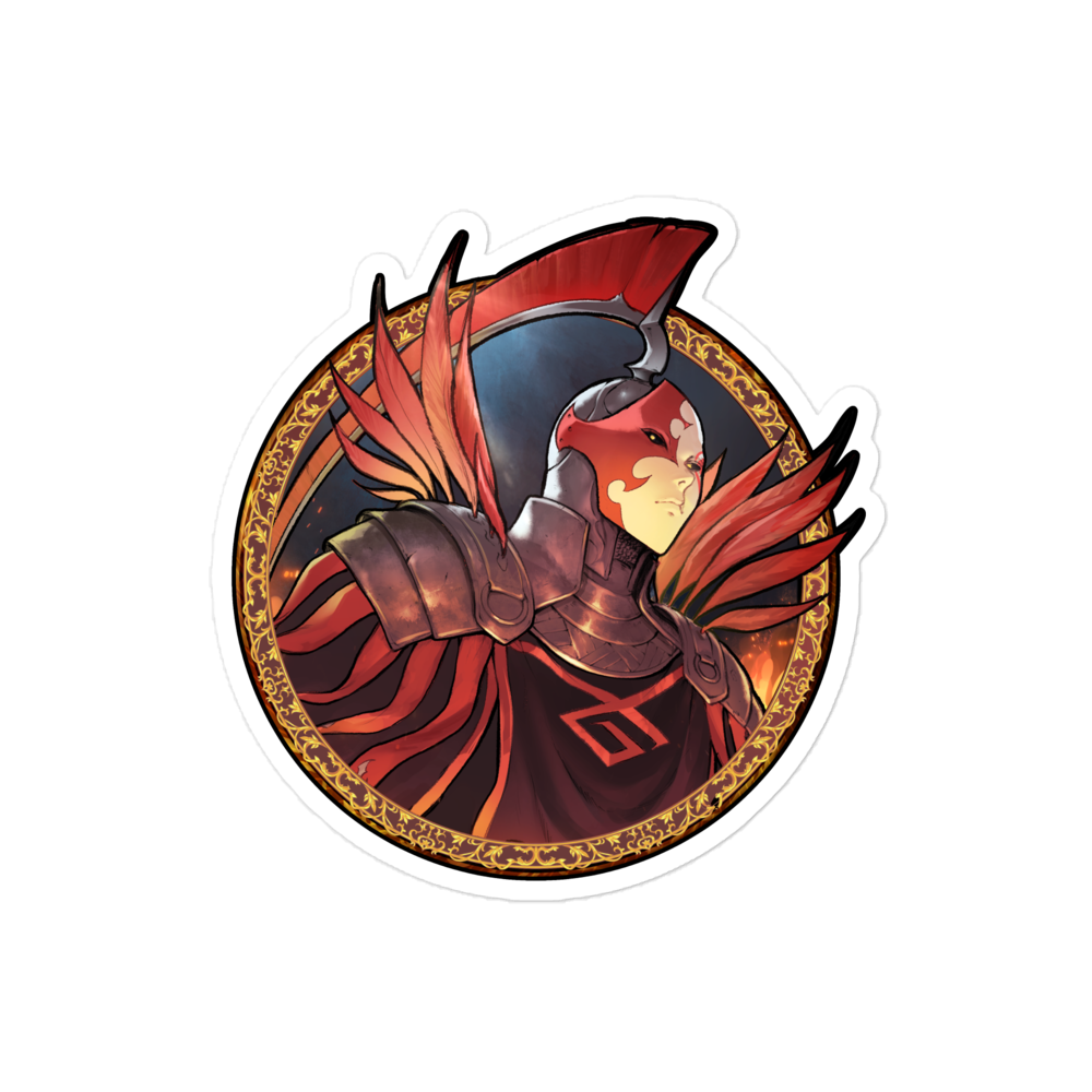 Flame Emperor Sticker