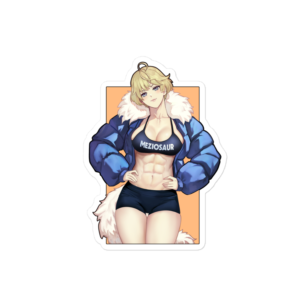 Poofy Merrin Sticker