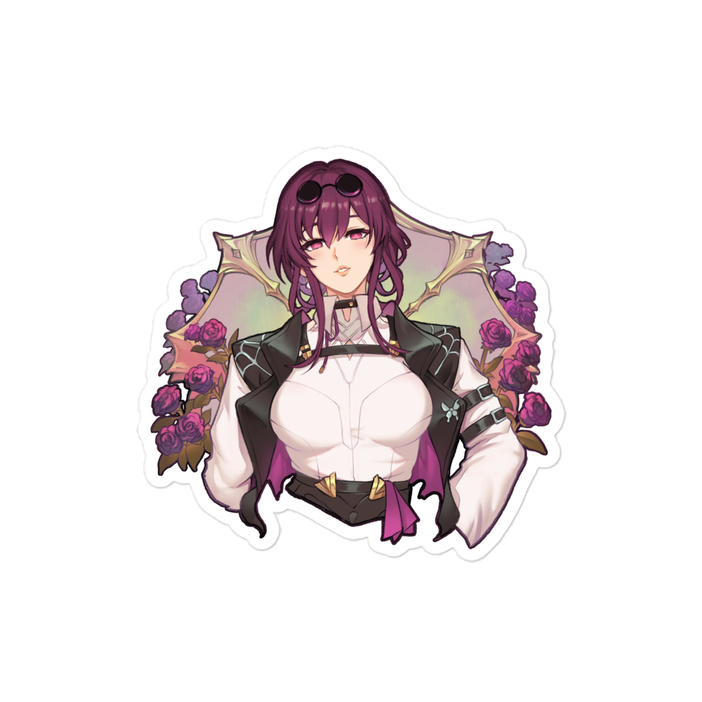 Kafka Honkai Star Rail Sticker by Meziosaur