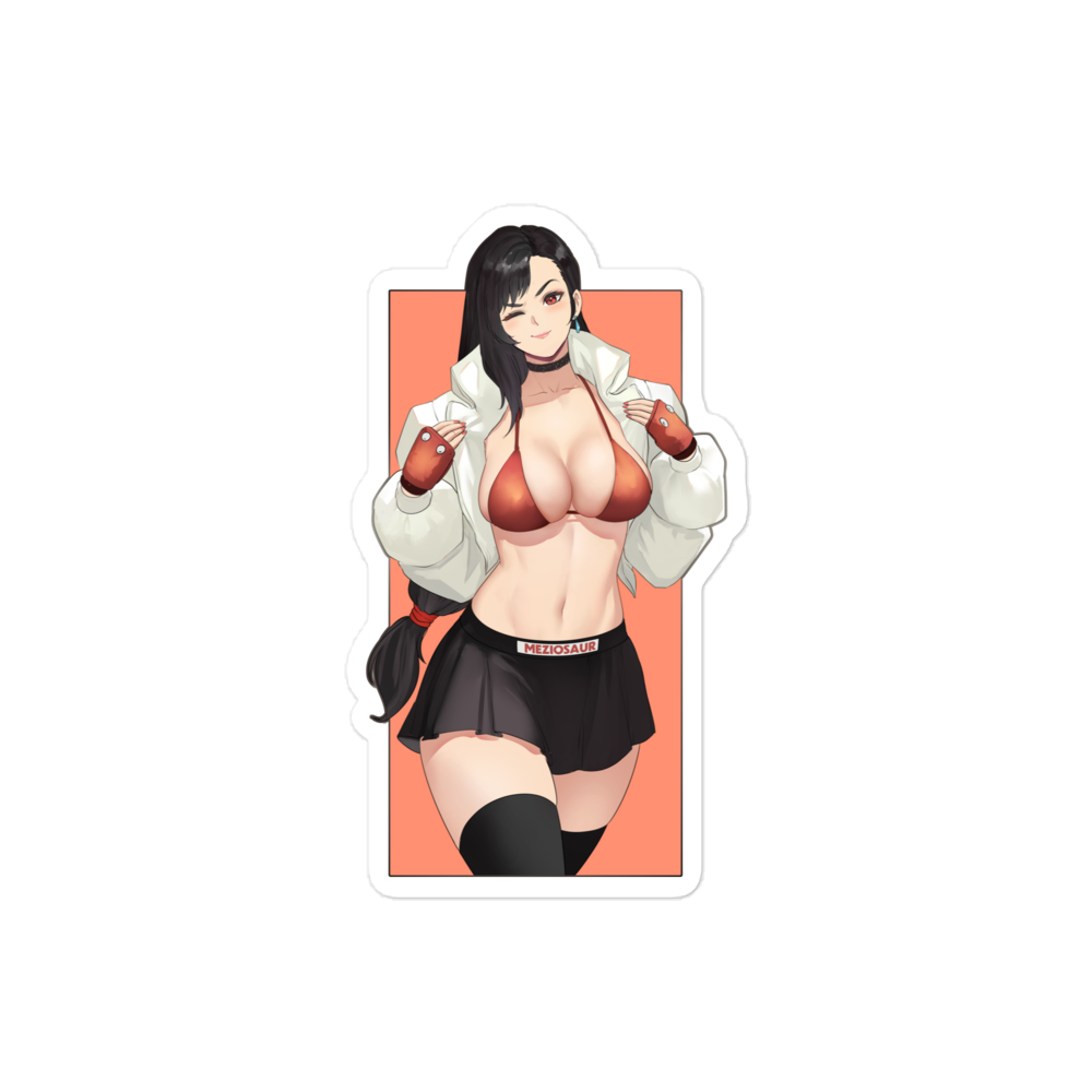 Poofy Tifa Sticker