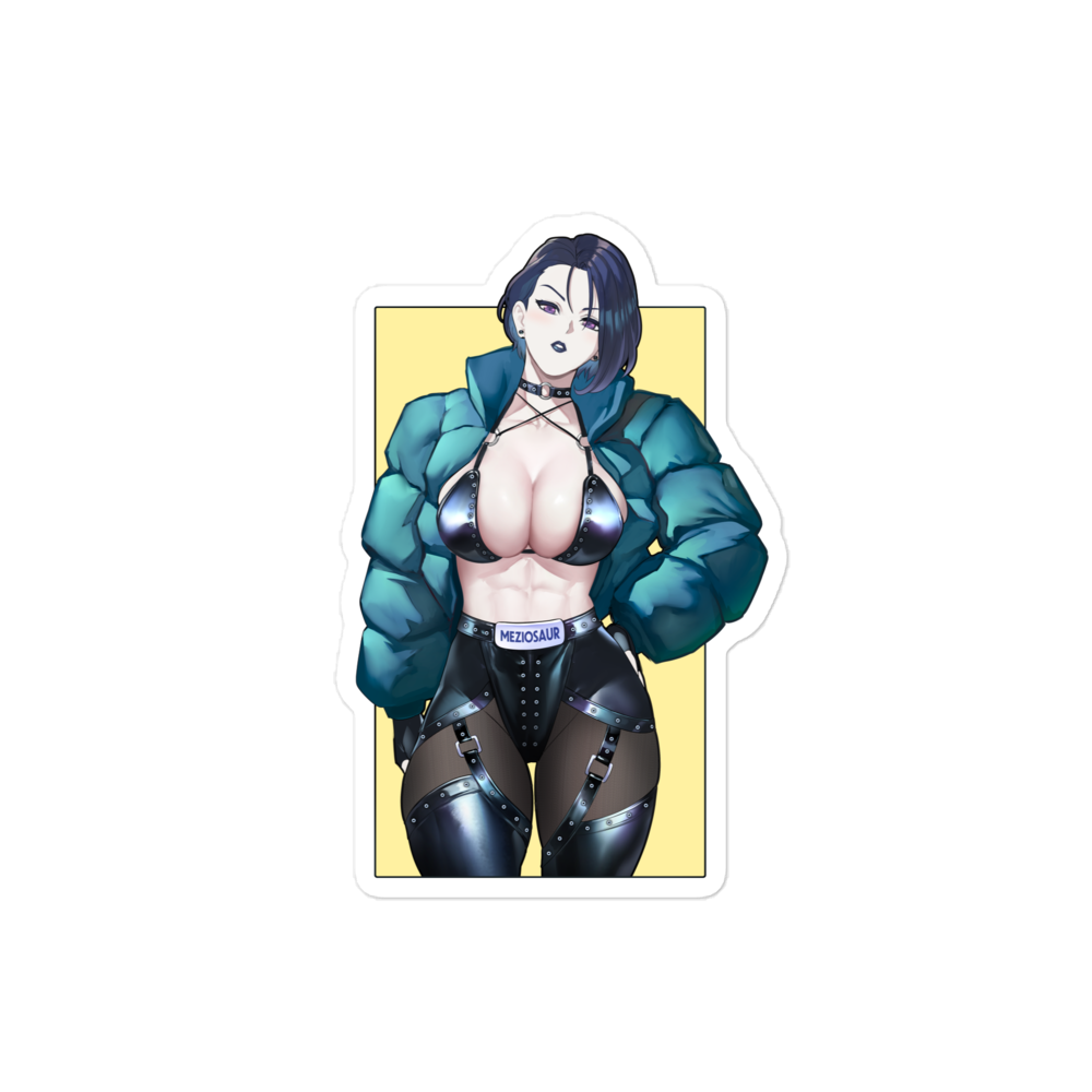 Poofy Shamir Sticker
