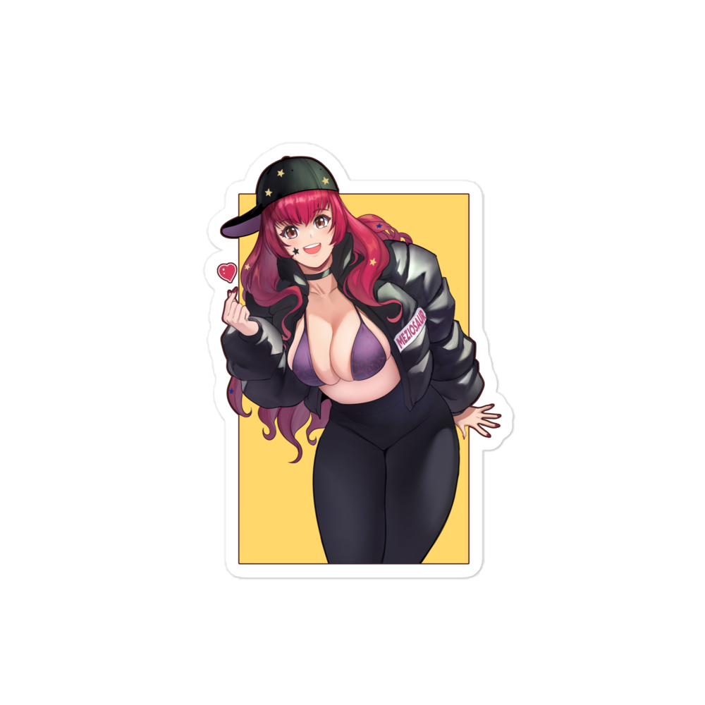 Poofy Yunaka Sticker