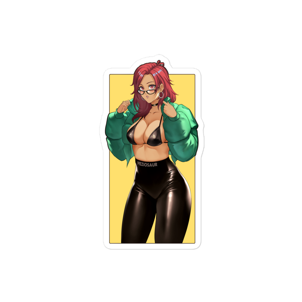 Poofy Hapi Sticker