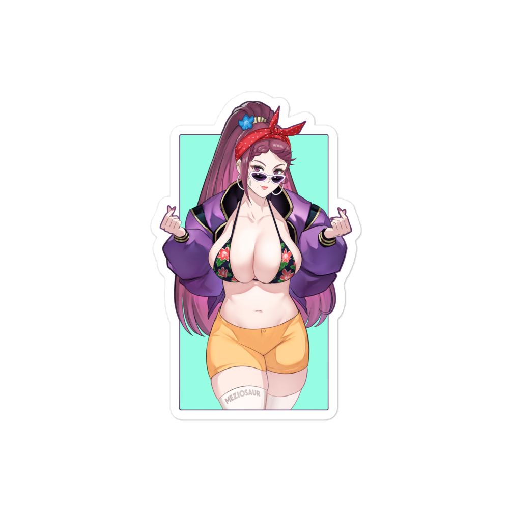 Poofy Loki Sticker