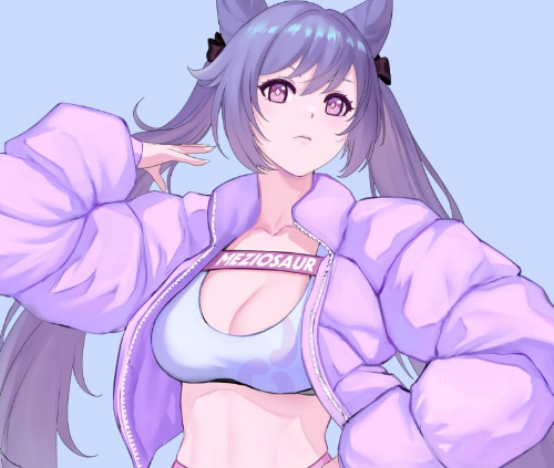 Poofy Keqing