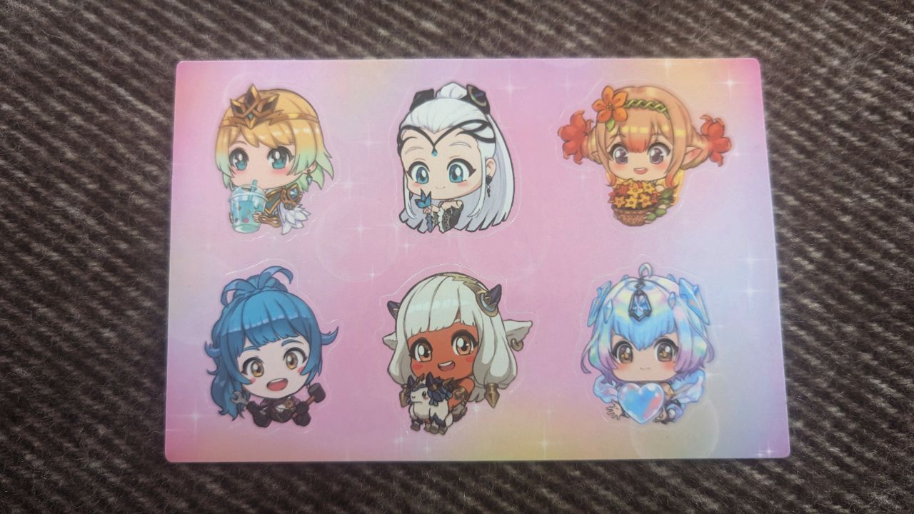 Smol Heroes Stickers