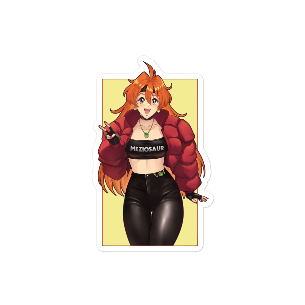 Poofy Lina Sticker