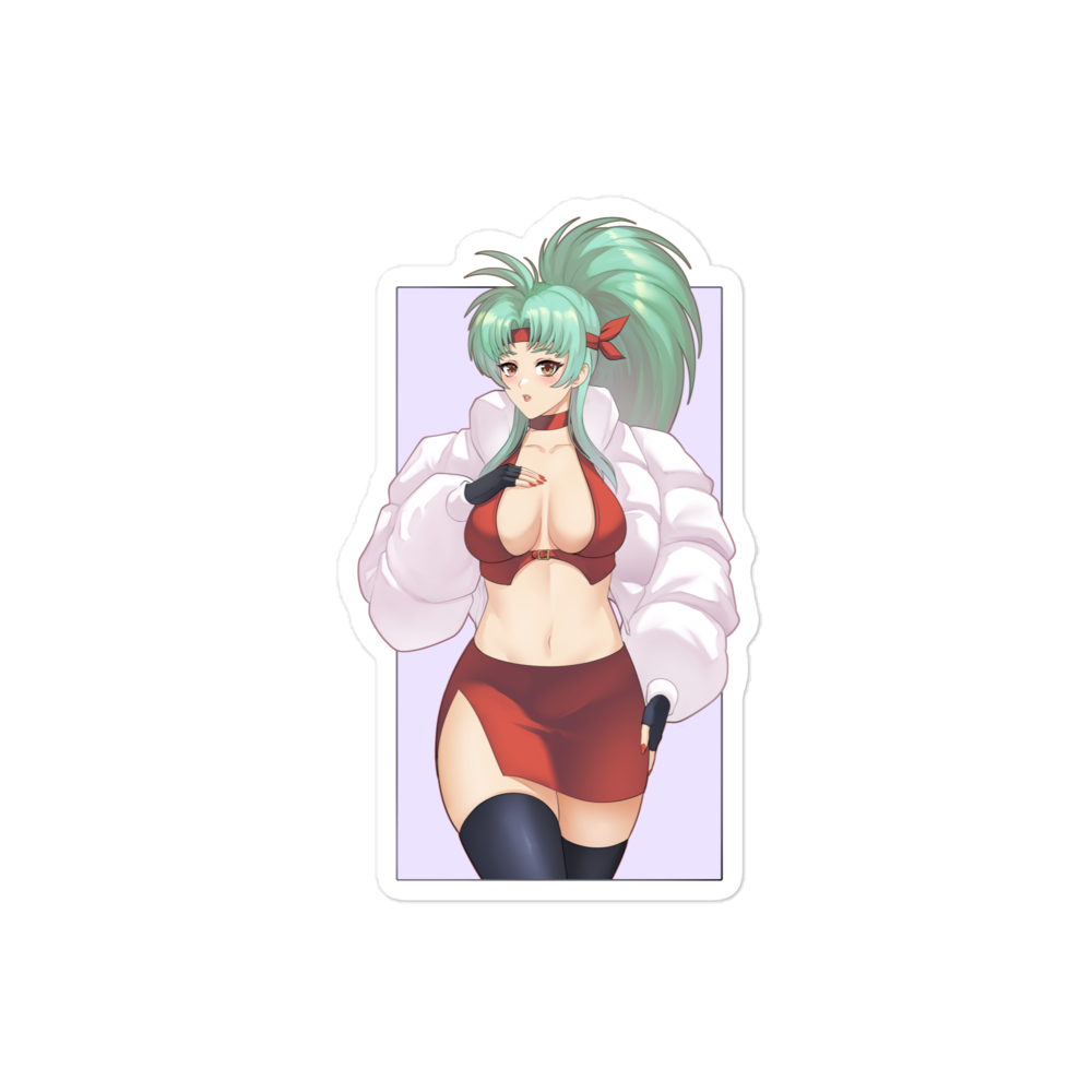 Poofy Angelina Sticker