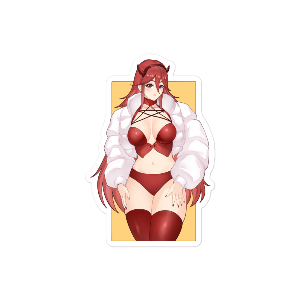 Poofy Cordelia Sticker