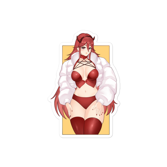 Poofy Cordelia Sticker